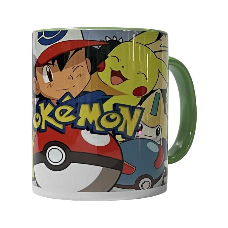 Pokemon Mug - Green - كأس